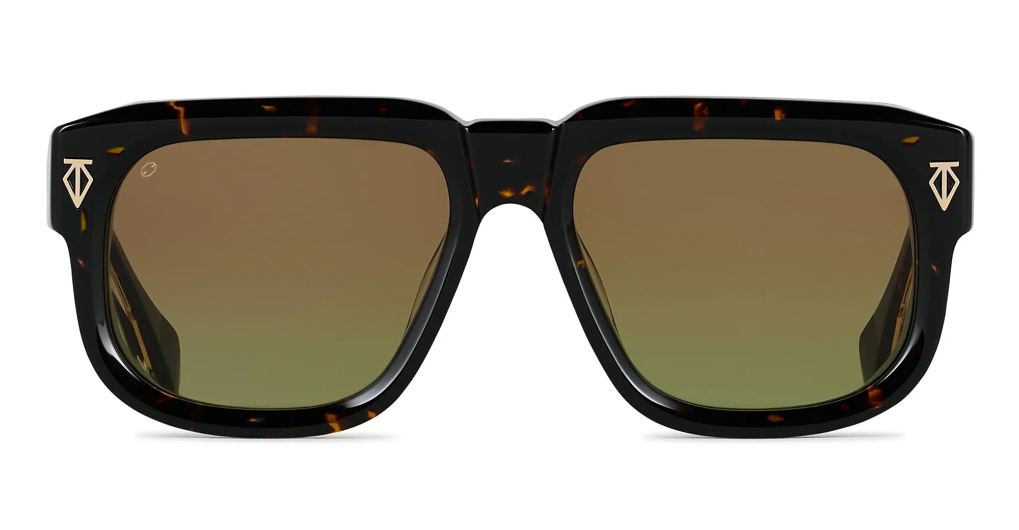 Ottica Mondello Roma - T HENRI - VLAE - VALOUR - PETRA - Acetate - shape Squared - Tortoise - EYEWEAR - SUNGLASSES - Unisex,Uomo,Donna,Women,Men - lens Gradient brown - Made In Japan