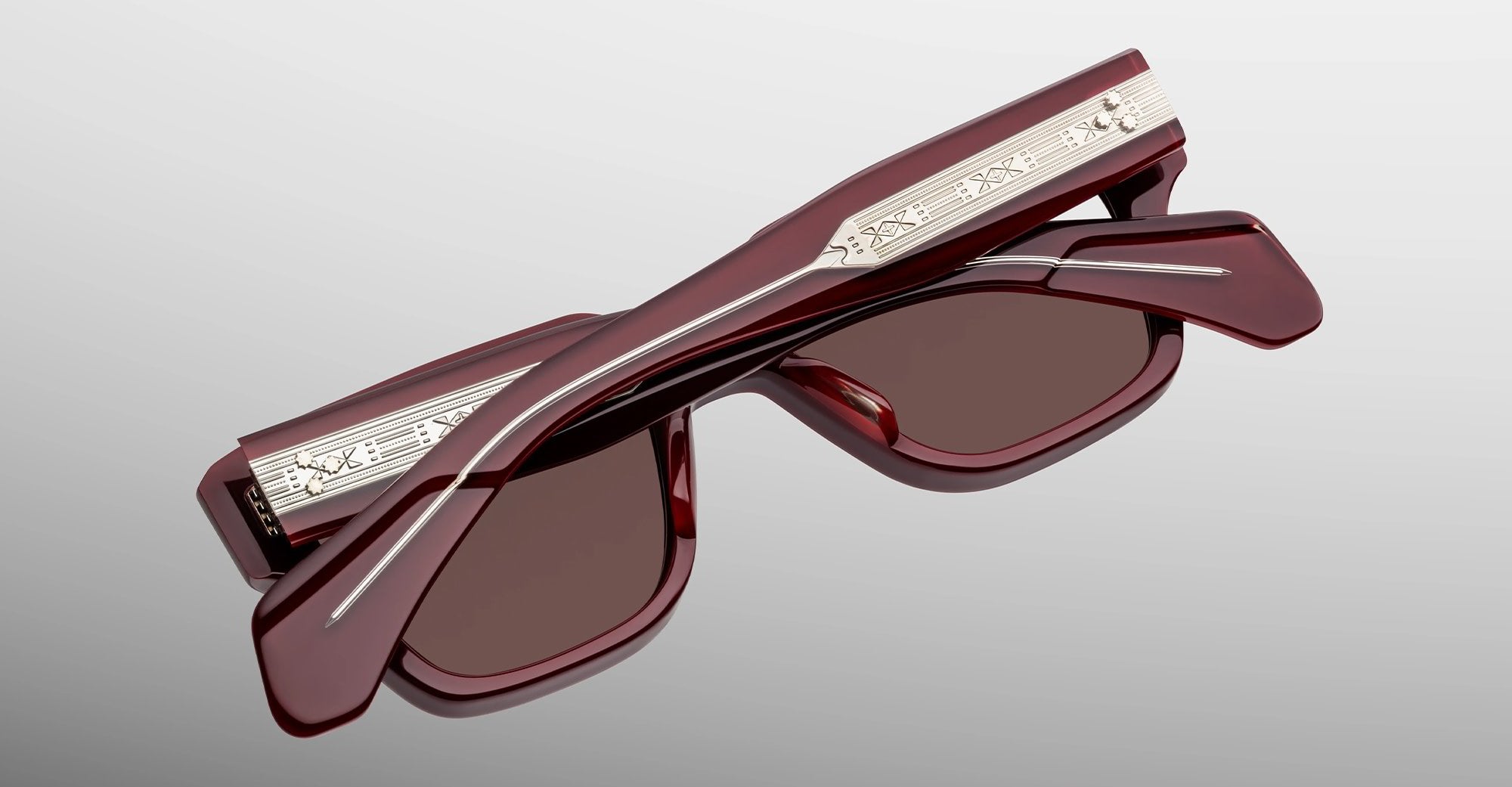 Ottica Mondello Roma - Jacques Marie Mage - JMMFE-R7 - FELLINI - BORDEAUX EMPIRE - Acetate - shape  - Tortoise - EYEWEAR - SUNGLASSES - Unisex,Uomo,Donna,Women,Men - lens  - Made In Japan
