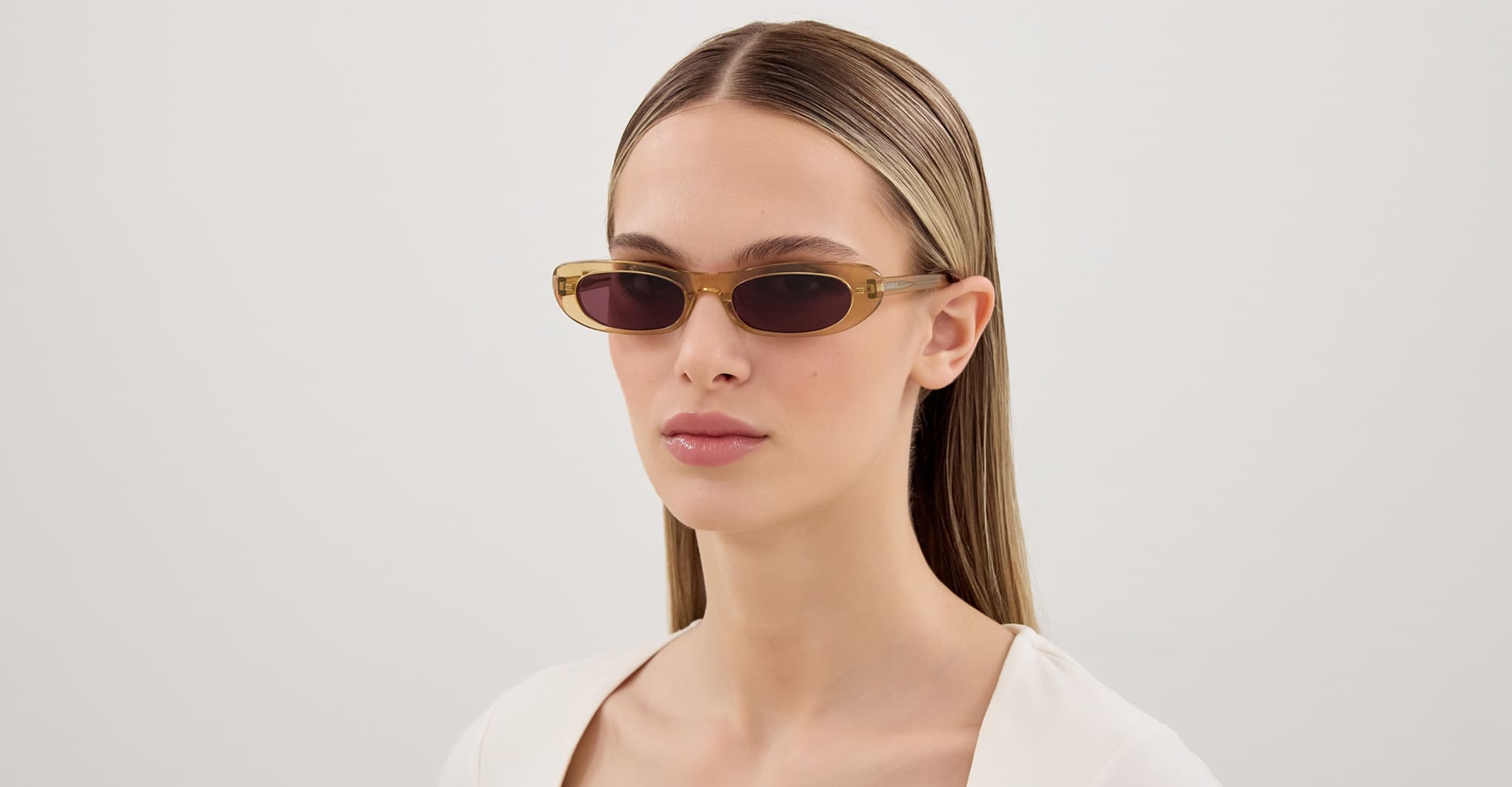 Saint Laurent Sl 557 shade-007 - yellow – Mondello 1962