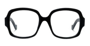 Ottica Mondello Roma - Loewe - LW50103I53001 - Anagram Black Square Eyeglasses - Acetate - shape  - Black - EYEWEAR - EYEGLASSES - Donna,Women - lens  - Made In Italy