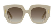 Ottica Mondello Roma - Loewe - LW40129U5025F - Anagram White Geometric Sunglasses - Acetate - shape  - White - EYEWEAR - SUNGLASSES - Donna,Women - lens  - Made In Italy