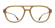 Ottica Mondello Roma - Mykita - 10301626 - HARP - C249 GOLDEN GREEN / LIGHT BRONZE RX - acetate, stainless steel - shape Aviator - brown - EYEWEAR - EYEGLASSES - Unisex,Uomo,Donna,Women,Men - lens Clear - Made In Germany