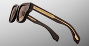 Ottica Mondello Roma - Jacques Marie Mage - JMMDE-B17 - DEALAN EPOXY II - GANACHE - Acetate - shape Squared - brown - EYEWEAR - SUNGLASSES - Unisex,Uomo,Donna,Women,Men - lens Brown - Made In Japan