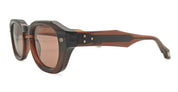 Ottica Mondello Roma - Daizo - A-SD001-WBR1-BR01 - LUDO - WARM BROWN / BROWN LENS - Acetate - shape Round - brown - EYEWEAR - SUNGLASSES - Unisex,Uomo,Donna,Women,Men - lens Brown - Made In Japan