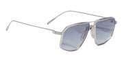 Ottica Mondello Roma - Jacques Marie Mage - JMMJG-15Z - JAGGER - SULFUR - Titanium - shape Aviator - Silver - EYEWEAR - SUNGLASSES - Uomo,Men - lens Grey - Made In Japan