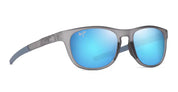Ottica Mondello Roma - Maui Jim - MJ0597S-004 - MELEMELE - MATTE TRANSPARENT GREY / BLUE HAWAII - nylon - shape Rectangular - grey - EYEWEAR - SUNGLASSES - Unisex,Uomo,Donna,Women,Men - lens Blue - Made In Italy
