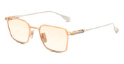 Ottica Mondello Roma - DITA - DTX206-A-03 - LINEAGE.70 - ROSE GOLD / SHINY SILVER RX - Titanium - shape Squared - rose gold - EYEWEAR - EYEGLASSES - Unisex,Uomo,Donna,Women,Men - lens Clear - Made In Japan