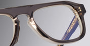 Ottica Mondello Roma - Cutler and Gross - CGOP-GR14-50-04 - GR14 - GREY ON GRANNY CHIC RX - Acetate - shape Aviator - grey - EYEWEAR - EYEGLASSES - Unisex,Uomo,Donna,Women,Men - lens Grey - Made In Italy