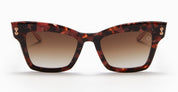 Innes - brown pink swirl / rose gold
