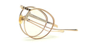Ottica Mondello Roma - Jacques Marie Mage - JMMBHRX-54 - ARCHIBALD - ALTAN RX - Titanium - shape Round - Gold - EYEWEAR - SUNGLASSES - Uomo,Men - lens light brown - Made In Japan