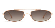 Ottica Mondello Roma - Ahlem - AHL.004049.SUN - Guerin - Peony Gold / Rain Gradient (Limited Ed.) - Acetate - shape Oval - Gold - EYEWEAR - SUNGLASSES - Unisex,Uomo,Donna,Women,Men - lens Gradient grey - Made In France