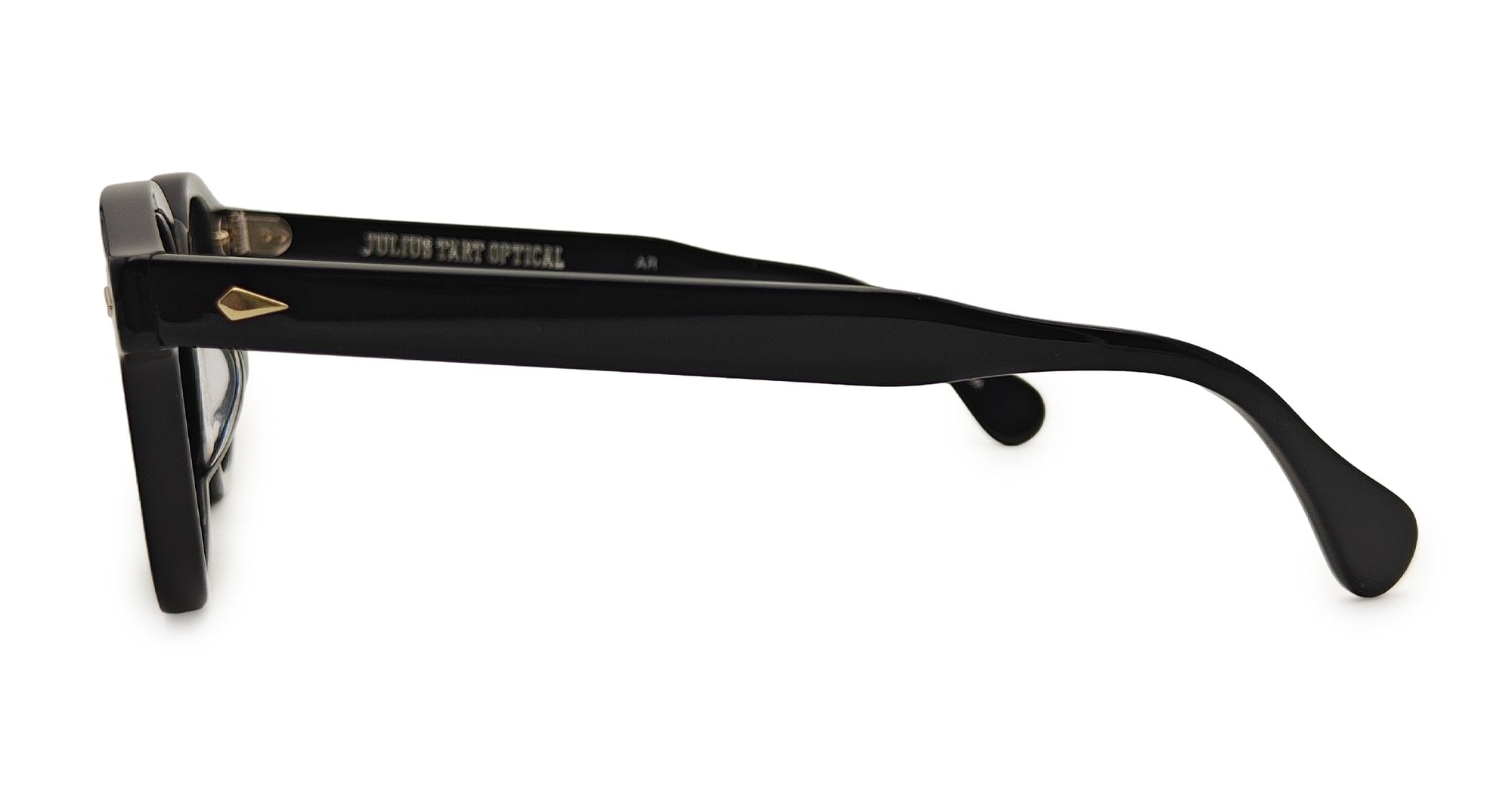Ottica Mondello Roma - Julius Tart - JTPL-003A-2B-G-15 - AR X NEIGHBORHOOD 48X22 - BLACK / G-15 - Acetate - shape Panto - Black - EYEWEAR - SUNGLASSES - Unisex,Uomo,Donna,Women,Men - lens Green - Made In Japan