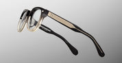 Ottica Mondello Roma - Jacques Marie Mage - JMMRFERX-3R - MATSU - BLACK FADE RX - ASIAN FIT - Acetate - shape Panto - Black - EYEWEAR - EYEGLASSES - Unisex,Uomo,Donna,Women,Men - lens Clear - Made In Japan