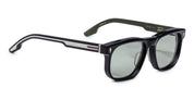 Ottica Mondello Roma - Jacques Marie Mage - JMMAW-16C - DEWITT - COBRA - Acetate - shape Rectangular - Black - EYEWEAR - SUNGLASSES - Unisex,Uomo,Donna,Women,Men - lens Green - Made In Japan