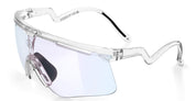 Ottica Mondello Roma - Alba Optics - 8050054518671 - DELTA - CRYSTAL / VZUM F-LENS FIRE - Tr90 - shape Mask - transparent - EYEWEAR - SUNGLASSES - Unisex,Uomo,Donna,Women,Men - lens red - Made In Italy