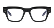 Ottica Mondello Roma - Akoni - AKX-100H-50 - COLUMBA - BLACK / BLACK RHODIUM RX - Acetate - shape  - Black, Grey - EYEWEAR - EYEGLASSES - Unisex,Uomo,Donna,Women,Men - lens  - Made In Japan