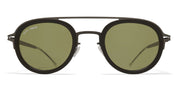 Ottica Mondello Roma - Mykita - 10089968 - GRUNT - MH78 Safari green / shiny graphite - stainless steel - shape Pilot - Black - EYEWEAR - SUNGLASSES - Unisex,Uomo,Donna,Women,Men - lens Green - Made In Germany