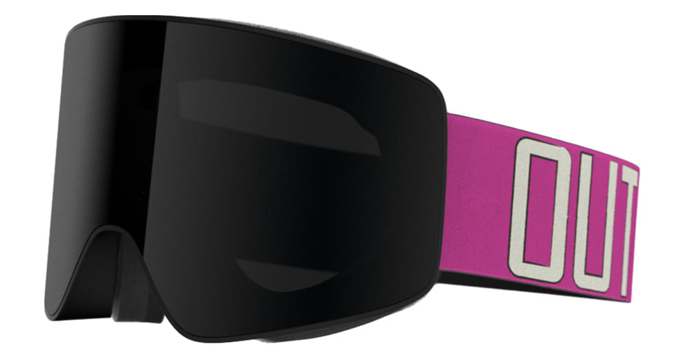 Ottica Mondello Roma - Out Of - XG109214 - VOID - PUNK /  SMOKE LENS - nylon - shape Mask - pink - EYEWEAR - GOGGLES - Unisex,Uomo,Donna,Women,Men - lens Black - Made In Italy