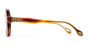 Ottica Mondello Roma - Daizo - A-AVS001e-HL1-VB01 - CLAUS - Havana light / 18k gold plated - Acetate - shape Aviator - Havana - EYEWEAR - SUNGLASSES - Unisex,Uomo,Donna,Women,Men - lens Brown - Made In Japan