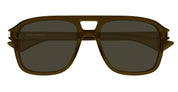 Ottica Mondello Roma - Saint Laurent - SL 881-004 - SL 881-004 - BROWN / GREY LENS - Acetate - shape Navigator - brown - EYEWEAR - SUNGLASSES - Unisex,Uomo,Donna,Women,Men - lens Grey - Made In Japan