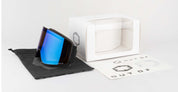 Ottica Mondello Roma - Out Of - 2G100213 - VOID - BLACK / THE ONE GELO LENS - nylon - shape Mask - Black - EYEWEAR - GOGGLES - Unisex,Uomo,Donna,Women,Men - lens Blue - Made In Italy