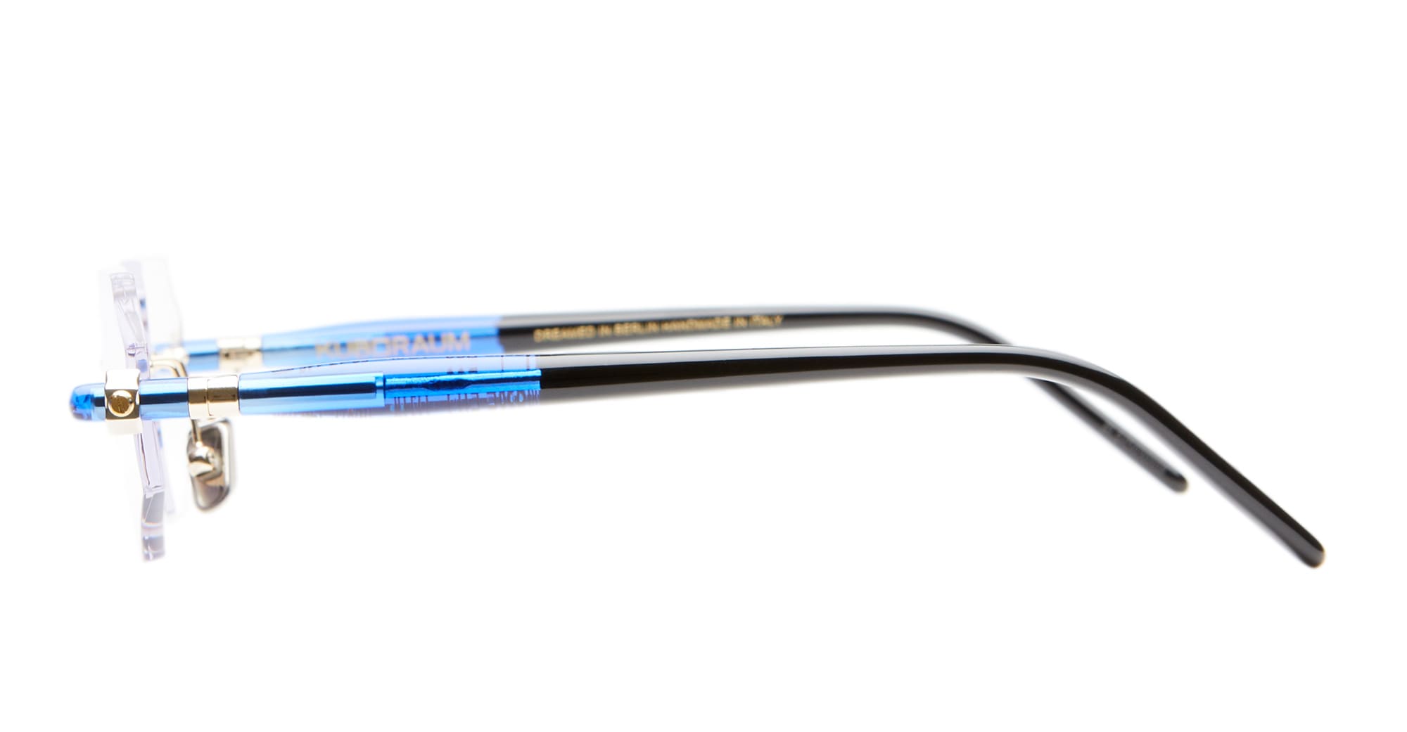  BLUE RX - Acetate, metal - shape  - grey - EYEWEAR - EYEGLASSES - Uomo,Men - lens  - Made In Italy