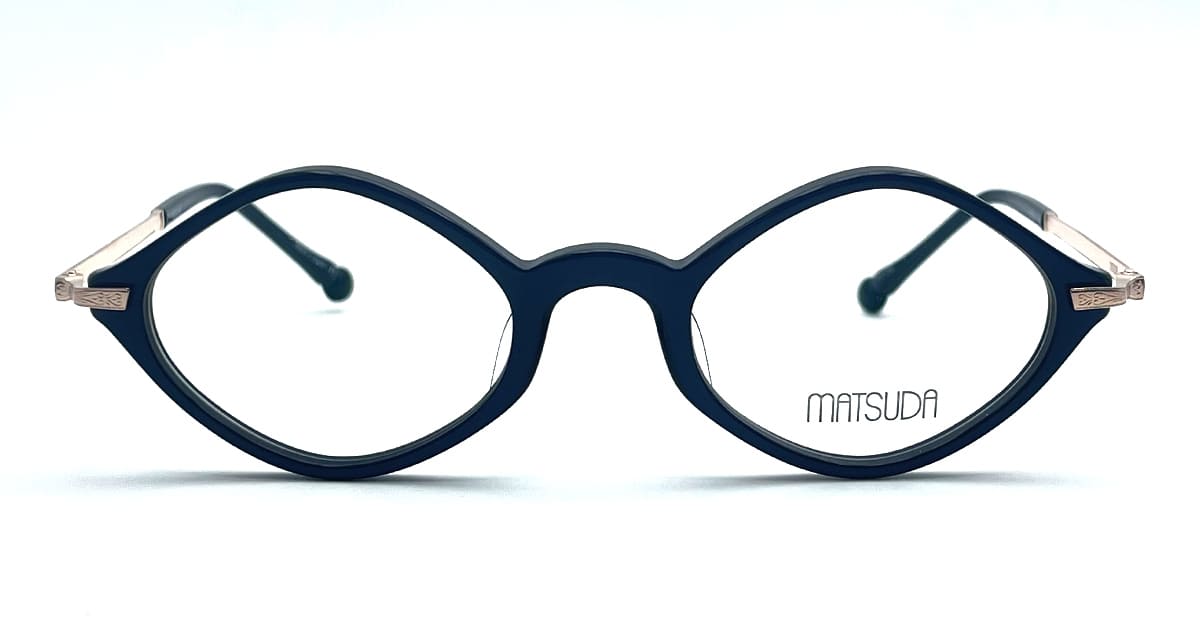  ROSE GOLD RX - Acetate - shape  - navy blue - EYEWEAR - EYEGLASSES - Uomo,Men - lens  - Made In Japan