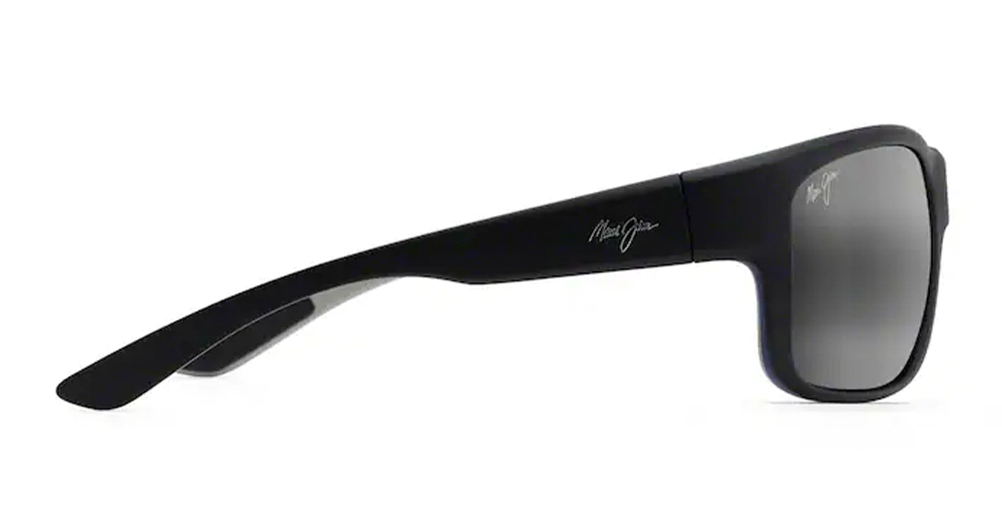 Ottica Mondello Roma - Maui Jim - MJ0815S-001 - SOUTHERN CROSS - SOFT BLACK / NEUTRAL GREY LENS - nylon - shape Squared - Black - EYEWEAR - SUNGLASSES - Unisex,Uomo,Donna,Women,Men - lens Grey - Made In Italy