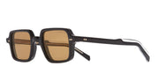 Ottica Mondello Roma - Cutler and Gross - CGSN-GR02-48-01 - GR02 - BLACK - Acetate - shape Rectangular - blue - EYEWEAR - SUNGLASSES - Unisex,Uomo,Donna,Women,Men - lens Brown - Made In Italy