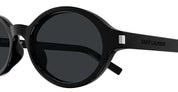 Ottica Mondello Roma - Saint Laurent - SL 751 JEANNE-001 - SL 751 JEANNE-001 - BLACK - Acetate - shape Oval - Black - EYEWEAR - SUNGLASSES - Donna,Women - lens Grey - Made In Italy