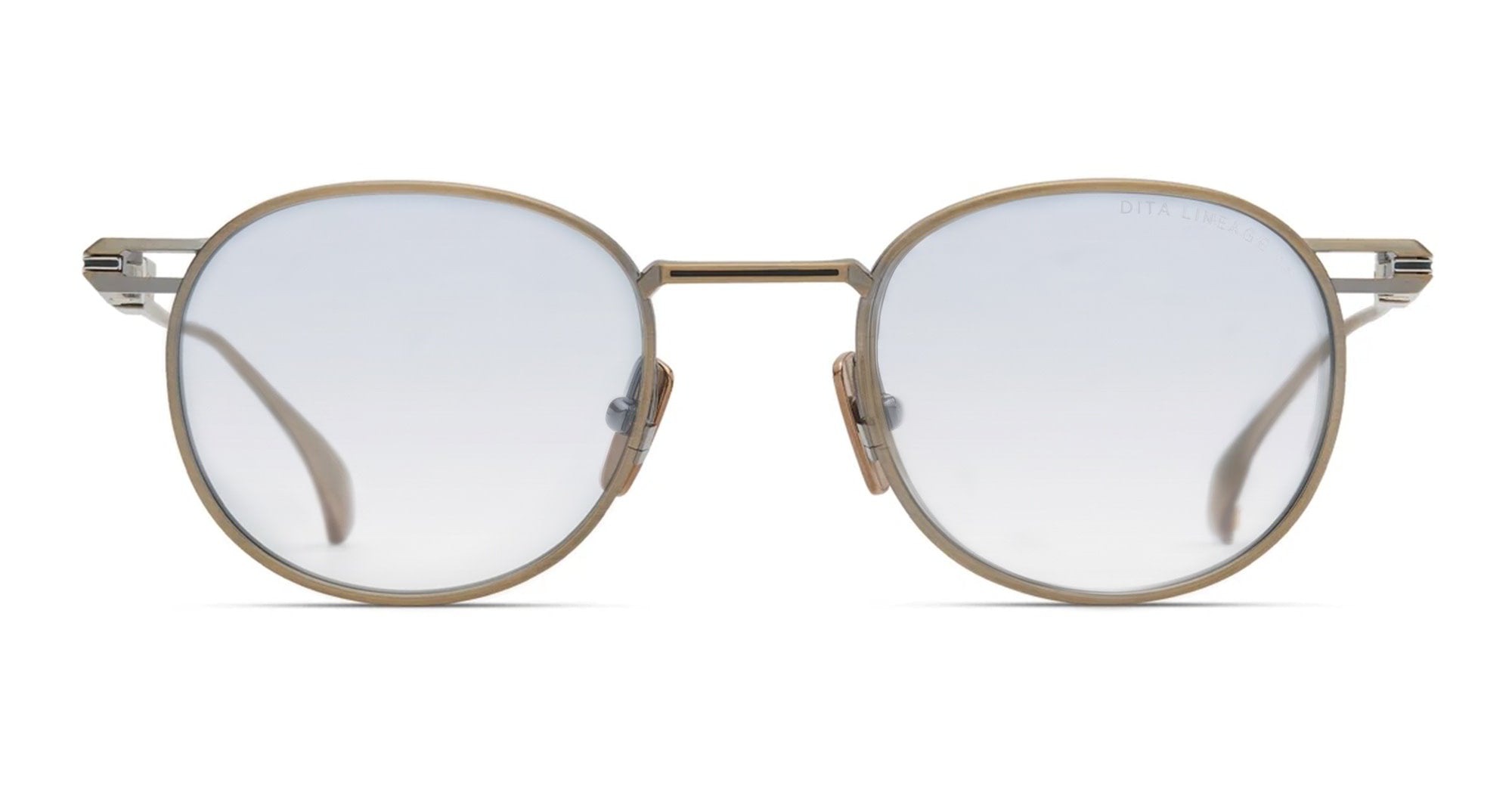  SILVER RX - Titanium - shape Round - gold, silver - EYEWEAR - EYEGLASSES - Unisex,Uomo,Donna,Women,Men - lens Clear - Made In Japan
