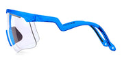 Ottica Mondello Roma - Alba Optics - 8050054517537 - DELTA - BLUE GLOSSY / VZUM F-LENS CLASSIC - Tr90 - shape Mask - blue - EYEWEAR - SUNGLASSES - Unisex,Uomo,Donna,Women,Men - lens Grey - Made In Italy