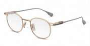 Ottica Mondello Roma - DITA - DTX205-A-03 - LINEAGE.68 - WHITE GOLD / ANTIQUE SILVER RX - Titanium - shape Round - gold, silver - EYEWEAR - EYEGLASSES - Unisex,Uomo,Donna,Women,Men - lens Clear - Made In Japan