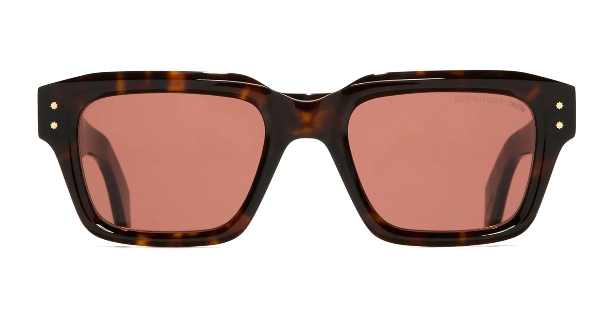 Ottica Mondello Roma - Cutler and Gross - CGSN-1432-51-02 - 1432 - DARK TURTLE - Acetate - shape Squared - Tortoise - EYEWEAR - SUNGLASSES - Unisex,Uomo,Donna,Women,Men - lens Clear - Made In Italy