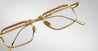 Ottica Mondello Roma - Jacques Marie Mage - JMMKORX-40 - KOENIG - GOLD RX - Titanium - shape Rectangular - Gold - EYEWEAR - EYEGLASSES - Unisex,Uomo,Donna,Women,Men - lens Clear - Made In Japan