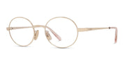 Ottica Mondello Roma - Loewe - LW50094U49033 - LW50094U - GOLD / TRANSPARENT RX - metal, acetate - shape Oval - Gold - EYEWEAR - EYEGLASSES - Donna,Women - lens Clear - Made In Italy