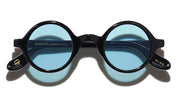 Ottica Mondello Roma - Moscot - OR-ZOL-S42280200-23 - ZOLMAN - BLACK / BLUE LENS - Acetate - shape  - Black - EYEWEAR - SUNGLASSES - Unisex,Uomo,Donna,Women,Men - lens  - Made In China