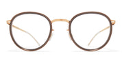 Ottica Mondello Roma - Mykita - 10300443 - KIANA - A83 CHAMPAGNE GOLD / CLEAR ASH RX - Acetate, metal - shape  - Gold - EYEWEAR - EYEGLASSES - Unisex,Uomo,Donna,Women,Men - lens  - Made In Germany
