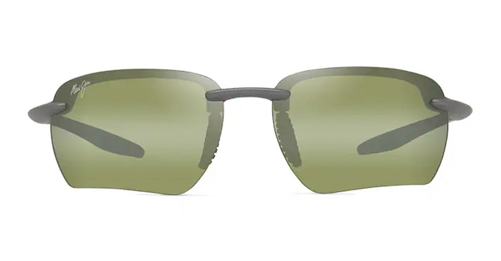 Ottica Mondello Roma - Maui Jim - MJ0336S-003 - HO'OKIPA ULTRA G - METAL MATTE GREY / HT PHOTOCHR. - nylon - shape Rectangular - grey - EYEWEAR - SUNGLASSES - Unisex,Uomo,Donna,Women,Men - lens Green - Made In Italy