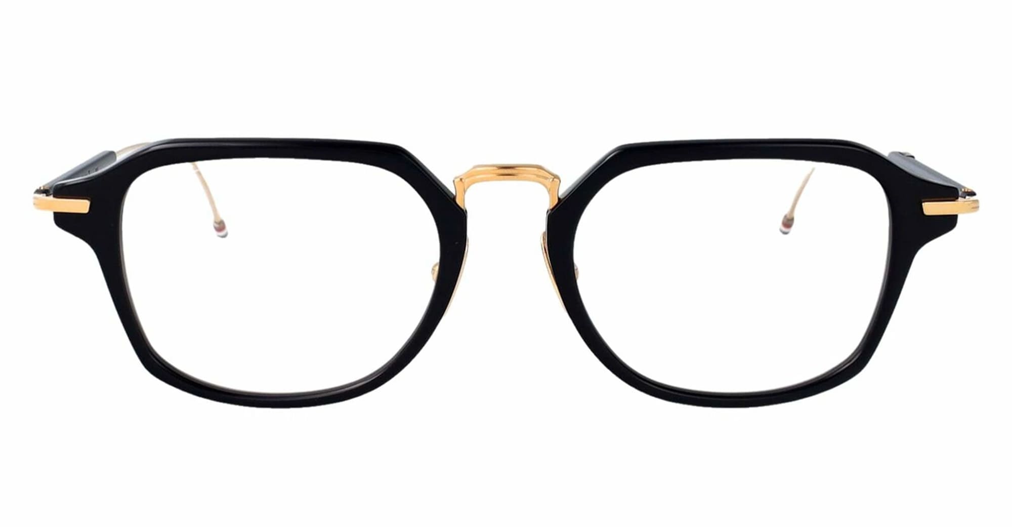 Ottica Mondello Roma - Thom Browne - UEO423A-G0003-415-52 - RECTANGULAR - BLACK RX - Acetate, titanium - shape Rectangular - Black - EYEWEAR - EYEGLASSES - Uomo,Men - lens Clear - Made In Japan