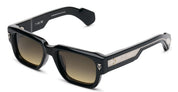 Ottica Mondello Roma - T HENRI - TAAB - TAYCAN - SHOWDOW II - Acetate - shape Squared - Black - EYEWEAR - SUNGLASSES - Unisex,Uomo,Donna,Women,Men - lens Gradient blue - Made In Japan