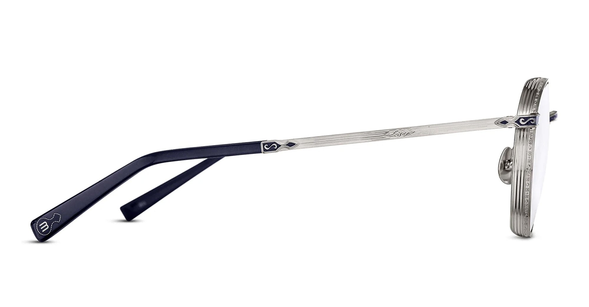Ottica Mondello Roma - Matsuda - M3164.RX.PW.50 - M3164 - PALLADIUM WHITE RX - Titanium - shape Panto - Palladium - EYEWEAR - EYEGLASSES - Unisex,Uomo,Donna,Women,Men - lens Clear - Made In Japan