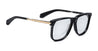 Ottica Mondello Roma - Jacques Marie Mage - JMMKDRX-88 - KIRKLAND - BLACK RX - acetate, titanium  - shape Navigator - Black - EYEWEAR - EYEGLASSES - Uomo,Men - lens Clear - Made In Japan