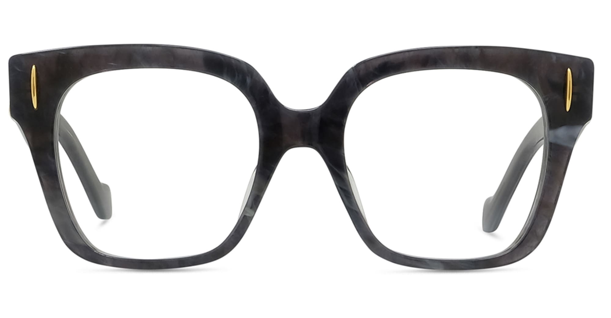 Ottica Mondello Roma - Loewe - LW50069I51063 - ANAGRAM LW50069I - SHINY BLACK RX - Acetate - shape Squared - Black - EYEWEAR - EYEGLASSES - Donna,Women - lens Clear - Made In Italy