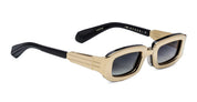 Ottica Mondello Roma - Jacques Marie Mage - JMMPY-40 - RYDER - GOLD - titanium, acetate - shape Rectangular - Gold - EYEWEAR - SUNGLASSES - Unisex,Uomo,Donna,Women,Men - lens Gradient grey - Made In Japan