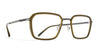 Ottica Mondello Roma - Mykita - 10088258 - LAURI A67 - GRAPHITE / PERIDOT RX - stainless steel - shape Rectangular - grey - EYEWEAR - EYEGLASSES - Unisex,Uomo,Donna,Women,Men - lens Clear - Made In Germany