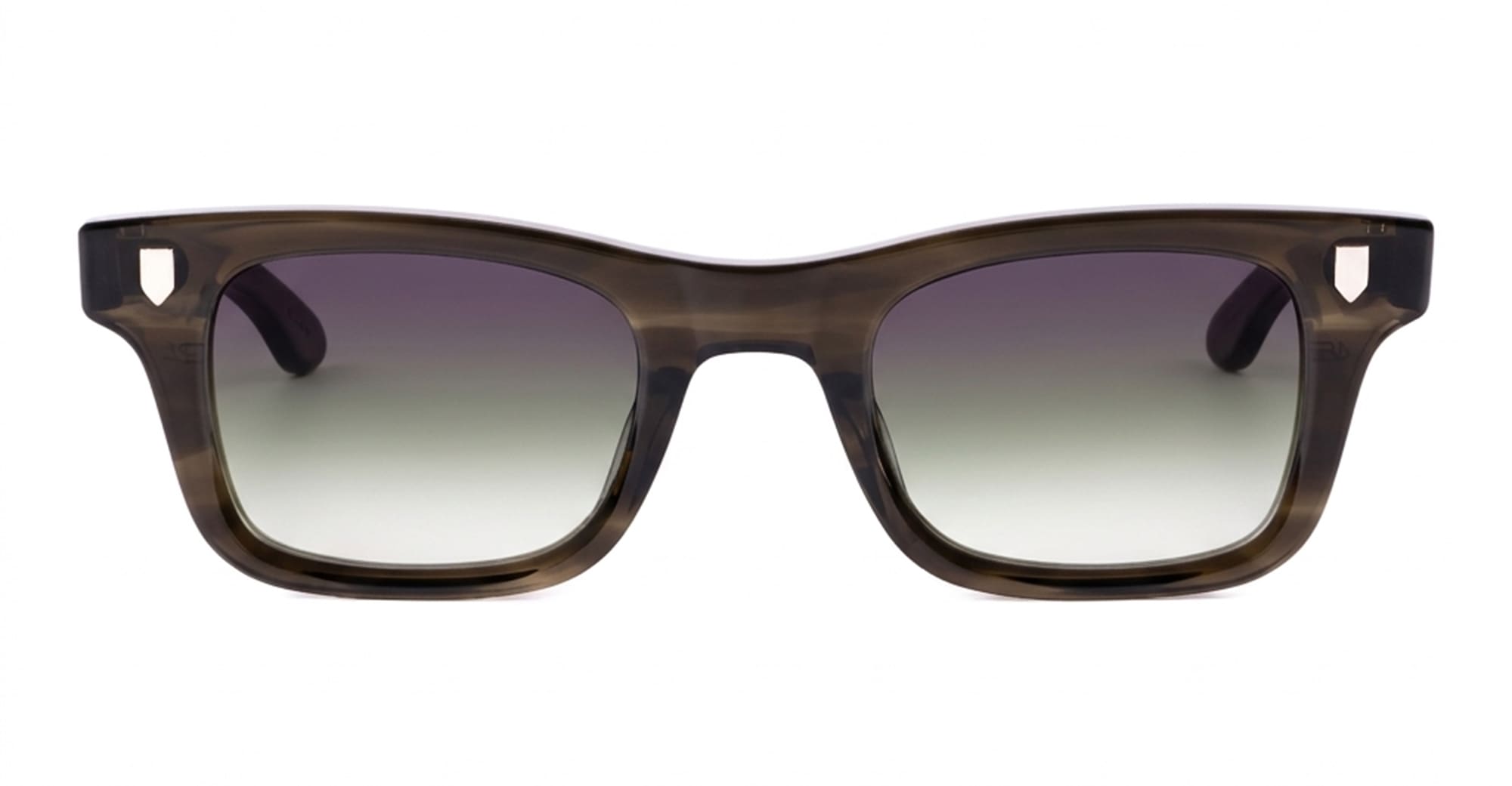 Ottica Mondello Roma - Julius Tart - JTPL-139SP-4B-OLIVE-GRN-GRD - BULLET - OLIVE GREEN SASA / GREEN OLIVE LENS - Acetate - shape Rectnagular - green - EYEWEAR - SUNGLASSES - Unisex,Uomo,Donna,Women,Men - lens Gradient green - Made In Japan
