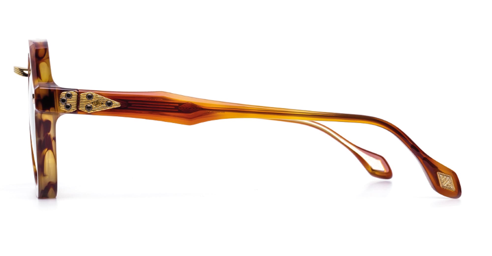 Ottica Mondello Roma - Daizo - AHMB-AVR001e-RC1-BG01 - KOJI - red cedar / brown gradient lens - Acetate, titanium - shape Aviator - red - EYEWEAR - SUNGLASSES - Unisex,Uomo,Donna,Women,Men - lens Gradient brown - Made In Japan