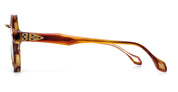 Ottica Mondello Roma - Daizo - AHMB-AVR001e-RC1-BG01 - KOJI - red cedar / brown gradient lens - Acetate, titanium - shape Aviator - red - EYEWEAR - SUNGLASSES - Unisex,Uomo,Donna,Women,Men - lens Gradient brown - Made In Japan