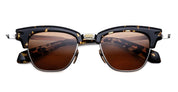 Ottica Mondello Roma - Jacques Marie Mage - JMMTQ-H14 - SARTRE - TOKYO - Acetate, titanium - shape Wellington - Tortoise - EYEWEAR - SUNGLASSES - Unisex,Uomo,Donna,Women,Men - lens Brown - Made In Japan